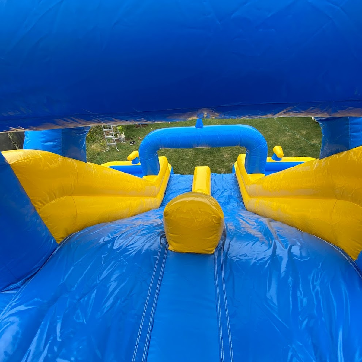 Juego inflable tobogan piscina doble slide 5 Juego inflable tobogan piscina doble slide 5