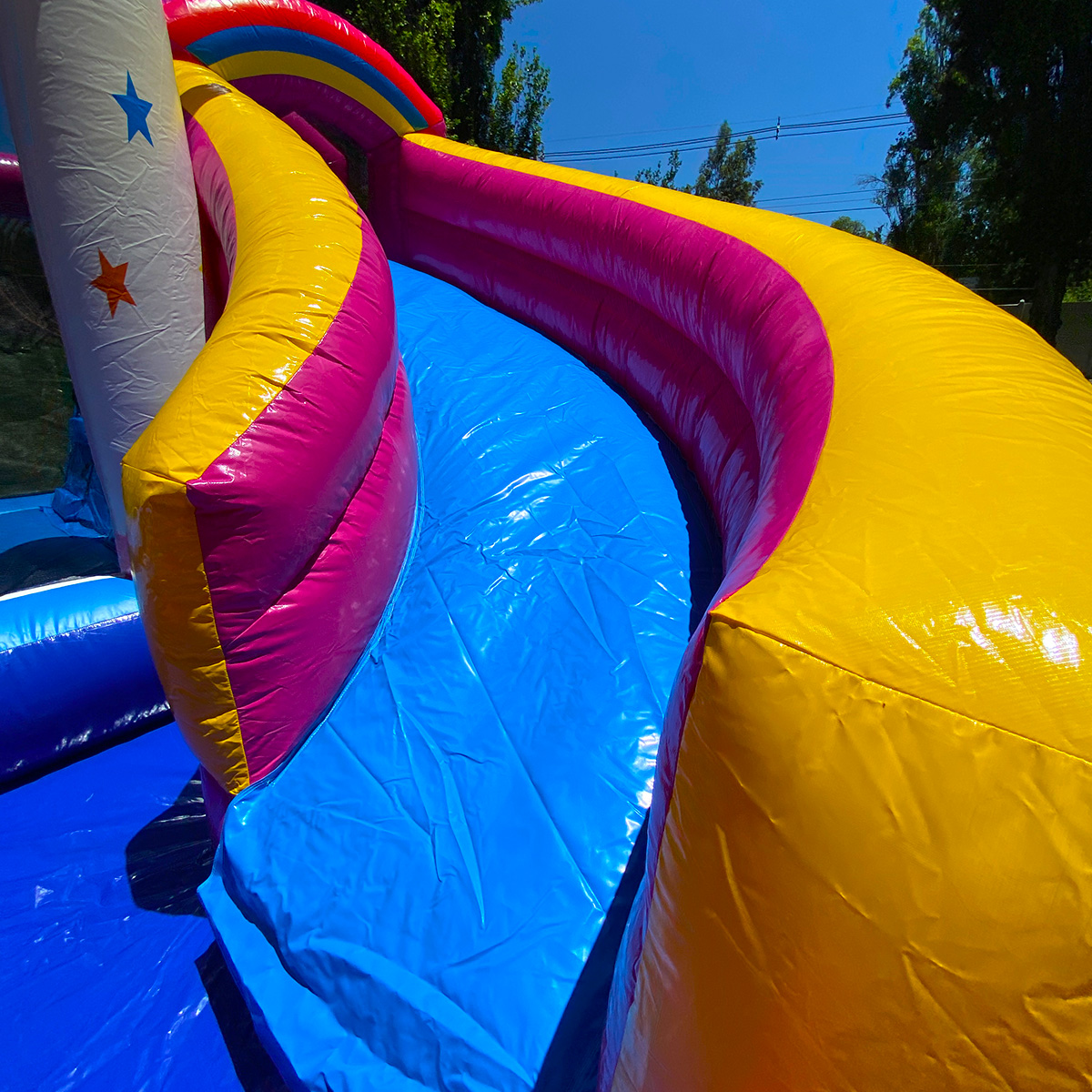 arriendo Juego inflable de unicornio para niñas 2 arriendo Juego inflable de unicornio para niñas 2