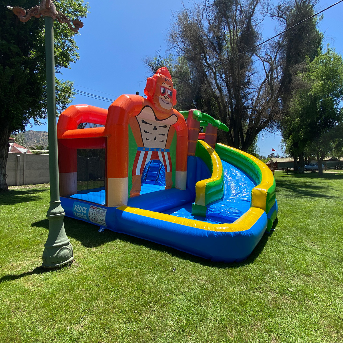 arriendo juego inflable grande tobogan Mr kong king 6 arriendo juego inflable grande tobogan Mr kong king 6